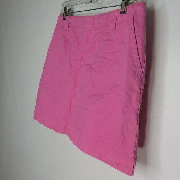 Lilly Pulitzer Size 6 Basic Pink Cotton Twill Skirt - Picture 4 of 6